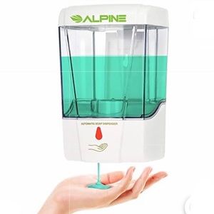 NEW! Touch Free Automatic Soap Dispenser Hand Sanitizer Wall Mounted White